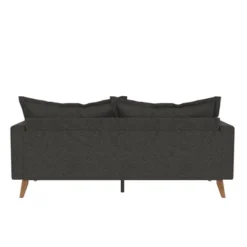 Maryan Pillowback Wood Stretcher Sofa Gray Linen - Room & Joy 17 Maryan Pillowback Wood Stretcher Sofa Gray Linen - Room & Joy -Quality Furniture Store GUEST 4538ad06 746c 4572 997f 4006936256c1