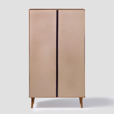 Mid-Century Modern Contoured 5 Drawer Chest Of Drawers - Saracina Home 6 Mid-Century Modern Contoured 5 Drawer Chest Of Drawers - Saracina Home - Image 4