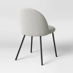 2pk Nils Metal Base Dining Chairs Gray Woven Fabric - Project 62™ -Quality Furniture Store GUEST 45a6c712 82aa 4778 97a5 304fda22d057