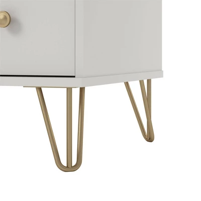 6 Drawer Finley Dresser White - Novogratz 9 6 Drawer Finley Dresser White - Novogratz - Image 7