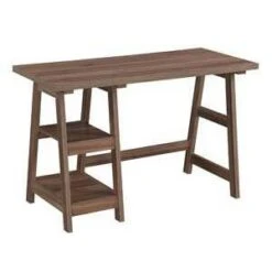 Designs2Go Trestle Desk With Shelves - Breighton Home -Quality Furniture Store GUEST 46edd10a fbd8 4d2f a81e 7a1e2df4d259