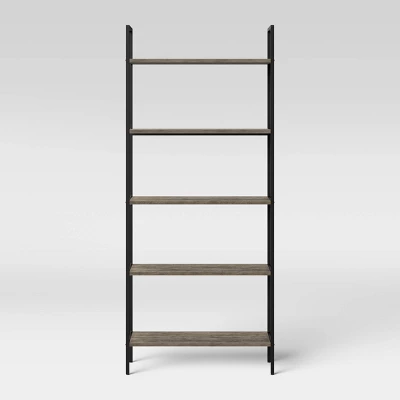 72" Loring 5 Shelf Ladder Bookshelf - Threshold™ 9 72" Loring 5 Shelf Ladder Bookshelf - Threshold™ - Image 7