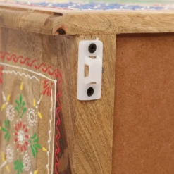 Ailey Handcrafted Boho Mango Wood 3 Drawer Nightstand Natural - Christopher Knight Home -Quality Furniture Store GUEST 48e2c173 2250 4977 89a8 59a07e607dd9