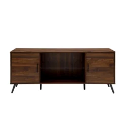 2 Door Mid-Century Modern Wood Storage TV Stand For TVs Up To 65" - Saracina Home 27 2 Door Mid-Century Modern Wood Storage TV Stand For TVs Up To 65" - Saracina Home -Quality Furniture Store GUEST 49853bf3 b9f4 42e9 9797 872d2fc51fcb