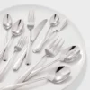 65pc Harrington Flatware Set Silver - Threshold™ -Quality Furniture Store GUEST 4a4dc7de 6410 4adf a839 aae409ffe5ad