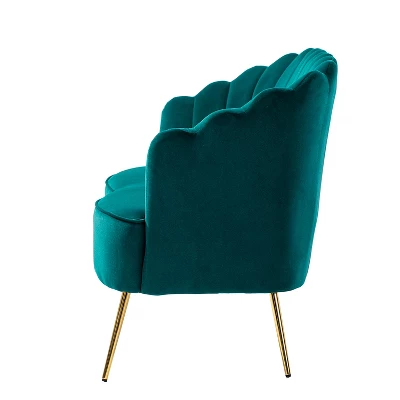 Savier 50.2" Contemporary Living Room And Bedroom Loveseat | KARAT HOME 4 Savier 50.2" Contemporary Living Room And Bedroom Loveseat | KARAT HOME - Image 2