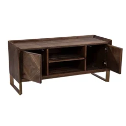 Glacerad Reclaimed Wood Media Console For TVs Upto 50" Brown - Aiden Lane 20 Glacerad Reclaimed Wood Media Console For TVs Upto 50" Brown - Aiden Lane -Quality Furniture Store GUEST 4bd16b9b 7878 4b86 840d 8ad0879c2604