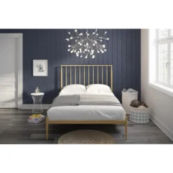 Gia Modern Glam Metal Bed - Room & Joy 18 Gia Modern Glam Metal Bed - Room & Joy -Quality Furniture Store GUEST 4c67a4b5 39af 4244 a057 1cc0bb6d8333