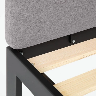 Essential Headboard Gray - Tuft & Needle 4 Essential Headboard Gray - Tuft & Needle - Image 2