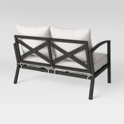 Ryegate Weathered Teak Patio Loveseat - Threshold™ -Quality Furniture Store GUEST 4e5769e4 de8a 4319 966a e74f0172a705