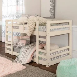 Twin Over Twin Indy Solid Wood Low Bunk Bed - Saracina Home 16 Twin Over Twin Indy Solid Wood Low Bunk Bed - Saracina Home -Quality Furniture Store GUEST 4f052a60 3845 4f84 91b9 34fbe3eba04e