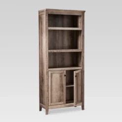 72" Carson 5 Shelf Bookcase With Doors - Threshold -Quality Furniture Store GUEST 50091ed5 fc57 4bb6 a167 b371f65079f8