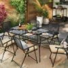6 Person Metal Mesh Rectangle Patio Dining Table, Outdoor Furniture - Room Essentials™ -Quality Furniture Store GUEST 500c8956 bc2d 4188 acfc 3396c81b7718