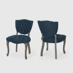 Set Of 2 Crosswind Tufted Dining Chair - Christopher Knight Home -Quality Furniture Store GUEST 5097c5c4 226c 4813 b654 b45c147a8a2e