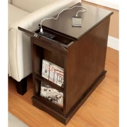 Gantzer 1 Drawer Side Table With USB Ports - HOMES: Inside + Out 15 Gantzer 1 Drawer Side Table With USB Ports - HOMES: Inside + Out -Quality Furniture Store GUEST 51628763 148c 4d30 877a 7c1dccad4ebc