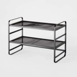 2 Tier Shoe Rack Metal Mesh - Brightroom™ -Quality Furniture Store GUEST 526c6366 f577 4843 a484 8fd156aad026