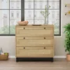 30.31" 3-Drawer Rope Braid Dresser, Oak - ModernLuxe 2 30.31" 3-Drawer Rope Braid Dresser, Oak - ModernLuxe -Quality Furniture Store GUEST 52acce7c 06f5 4bfa 8c84 179ce685df0d