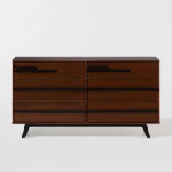 Modern 6 Drawer Double Dresser With Long Handles - Saracina Home 39 Modern 6 Drawer Double Dresser With Long Handles - Saracina Home -Quality Furniture Store GUEST 54fc63d0 b3c2 4d3c 80a9 de6f1ed855c9