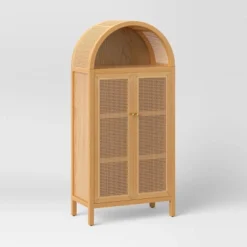 Woven Arched Wood Cabinet - Threshold™ -Quality Furniture Store GUEST 55ee5cc0 3aff 4967 be03 2e31c724f280