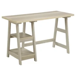 Designs2Go Trestle Desk With Shelves - Breighton Home -Quality Furniture Store GUEST 56518931 3089 42a6 88ab f60331c97f7f