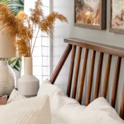 Boho Solid Wood Spindle Platform Bed - Saracina Home 26 Boho Solid Wood Spindle Platform Bed - Saracina Home -Quality Furniture Store GUEST 56d06391 618a 4987 81f4 c67d43671300