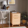 Wood Mid Century File Cabinet Light Brown - Threshold™ -Quality Furniture Store GUEST 5880e203 d843 47b3 bbf7 4e14b086135d