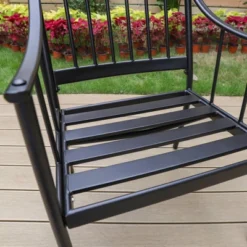 2pk Outdoor Steel Arm Chairs With Cushions - Captiva Designs -Quality Furniture Store GUEST 58ec21e0 af41 4fc2 8def 8bb0d80dc1cc