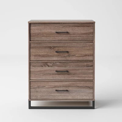 Mixed Material 4 Drawer Dresser - Room Essentials™ 10 Mixed Material 4 Drawer Dresser - Room Essentials™ - Image 8
