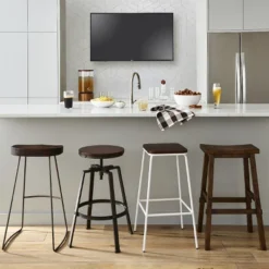 Lewiston Adjustable Swivel Barstool - Threshold -Quality Furniture Store GUEST 5c2ad5e6 21b1 408f b694 ea2408655584