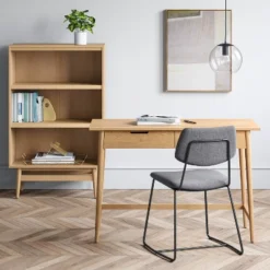 Ellwood Wood Writing Desk With Drawers - Threshold™