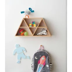 12"x 24" Triangles Kids' Shelf - Pillowfort™ -Quality Furniture Store GUEST 60832245 f2aa 4f8c a6f4 c44bb167866f