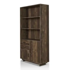 69.8" Tappan Bookcase With Cabinet Reclaimed Oak - HOMES: Inside + Out 11 69.8" Tappan Bookcase With Cabinet Reclaimed Oak - HOMES: Inside + Out -Quality Furniture Store GUEST 6126529a 5085 49be aa77 9ed263a2e1ad