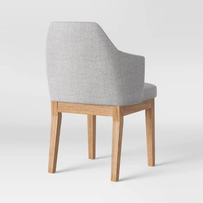 Kinston Curved Back Upholstered Dining Chair - Threshold™ 5 Kinston Curved Back Upholstered Dining Chair - Threshold™ - Image 3