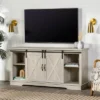 Modern Transitional Sliding Barndoor TV Stand For TVs Up To 65"- Saracina Home 2 Modern Transitional Sliding Barndoor TV Stand For TVs Up To 65"- Saracina Home -Quality Furniture Store GUEST 66a6a422 9954 470f a633 9d08db5ee13b