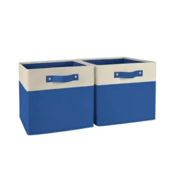 2pc Kids' 10.5" Two-Toned Folding Storage Bin Set - RiverRidge Home 27 2pc Kids' 10.5" Two-Toned Folding Storage Bin Set - RiverRidge Home -Quality Furniture Store GUEST 67ff2a3e 483e 47b6 bbbf d3ff3cb9f26a