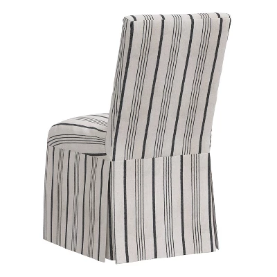 James Slipcover Armless Dining Chair - Skyline Furniture 5 James Slipcover Armless Dining Chair - Skyline Furniture - Image 3