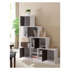 61.5" Hirsch Contemporary Bookcase White - HOMES: Inside + Out -Quality Furniture Store GUEST 6917eda9 4724 4285 9538 eb1711ee4666