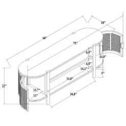 Portola Hills Caned Door TV Stand For TVs Up To 60" - Threshold™ Designed With Studio McGee 23 Portola Hills Caned Door TV Stand For TVs Up To 60" - Threshold™ Designed With Studio McGee -Quality Furniture Store GUEST 6a70e9c2 1448 487f a332 1f397d50b5ae