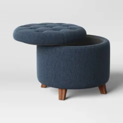 Tufted Round Storage Ottoman - Threshold 15 Tufted Round Storage Ottoman - Threshold -Quality Furniture Store GUEST 6af4d5ac 1729 492b 9ab7 ed7a4a926334