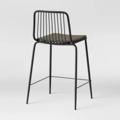 Set Of 2 Sodra Rounded Seat Wire Counter Height Barstool Black - Threshold™ 10 Set Of 2 Sodra Rounded Seat Wire Counter Height Barstool Black - Threshold™ -Quality Furniture Store GUEST 6b7f294e b01b 43f7 ab3c d0ae1779d18d