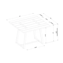 Brimfield Metal Base Extendable Dining Table Brown - Threshold™ 9 Brimfield Metal Base Extendable Dining Table Brown - Threshold™ -Quality Furniture Store GUEST 6cc89fd1 cd13 4a73 b61a b2b76aaf7bc1