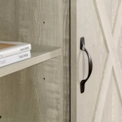 Modern Transitional Sliding Barndoor TV Stand For TVs Up To 65"- Saracina Home -Quality Furniture Store GUEST 6e1d86f6 1e6a 403b b9e9 96044ec1c8a4