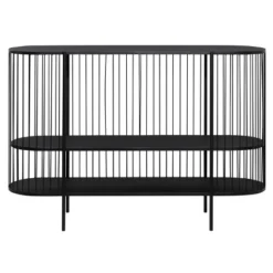 Contemporary Metal Console Table Black - Olivia & May -Quality Furniture Store GUEST 6f65ded2 a93a 4b3c 9e72 d16ab5f1043c