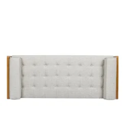 Keairns Mid Century Modern Tufted Double End Chaise Lounge With Bolster Pillows - Christopher Knight Home -Quality Furniture Store GUEST 71c764a3 1cce 4392 9b36 2e70997368f8