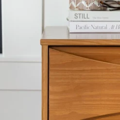 Mid-Century Modern Contoured 6 Drawer Dresser - Saracina Home -Quality Furniture Store GUEST 71c9be2a 09cc 41cf 9386 e450829688c2