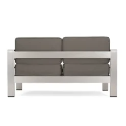 Cape Coral 5pc Aluminum And MGO Seating Set With Fire Table Khaki/Light Gray - Christopher Knight Home 26 Cape Coral 5pc Aluminum And MGO Seating Set With Fire Table Khaki/Light Gray - Christopher Knight Home -Quality Furniture Store GUEST 72369f1a e599 4d30 93cb 877b6f8ed328