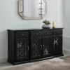 Selma Transitional 3 Tiered Ornate Fretwork Door Sideboard - Saracina Home -Quality Furniture Store GUEST 723c1bc3 12e9 4592 ad72 401e4138ac68