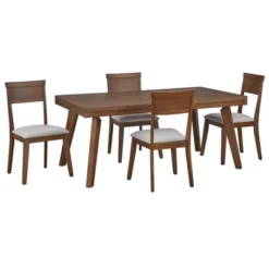 5pc Berea Rectangular Dining Set - Buylateral -Quality Furniture Store GUEST 72dda600 8a68 4d01 a6ed f326e1a06e64