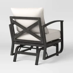 2pc Ryegate Glider Outdoor Patio Chairs, Club Chairs Gray - Threshold™ -Quality Furniture Store GUEST 73731d60 a0d4 466c bc64 d09859cffa2b