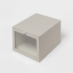 Hardside Fabric Front Open Bin Gray - Brightroom™ 8 Hardside Fabric Front Open Bin Gray - Brightroom™ -Quality Furniture Store GUEST 76031017 0666 4bfe a8d2 871e4e40aef6